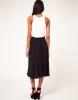 Midi Halter Dress In Colourblock